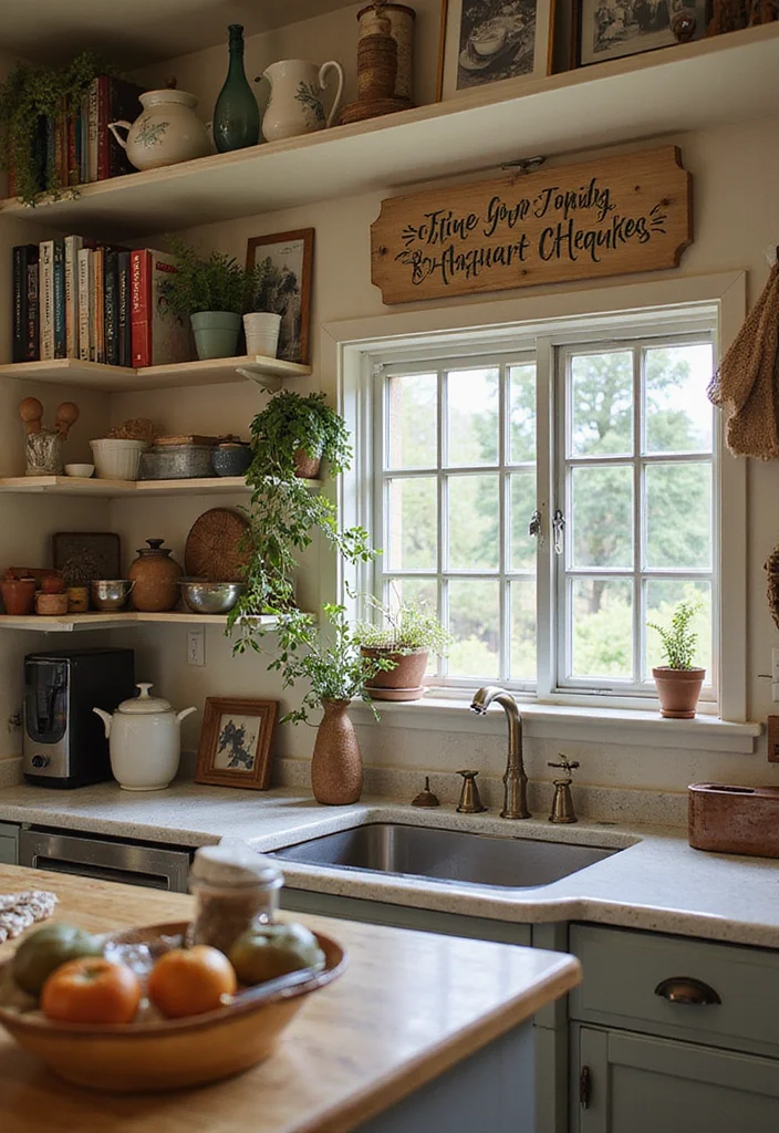 12 Cottage Core Kitchen Ideas for Soft Whimsical Charm - 9. Personalized Touches