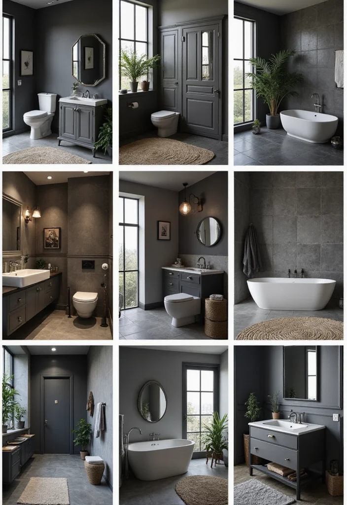 12 Dark Gray Bathroom Ideas for Sleek Modern Depth 133 12 Dark Gray Bathroom Ideas for Sleek Modern Depth - Conclusion