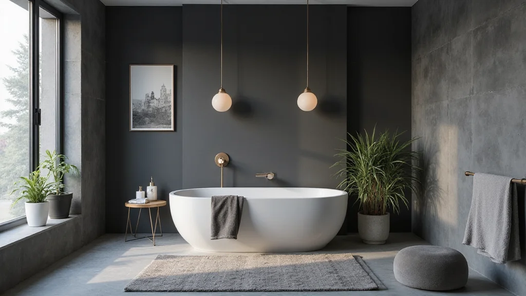 12 Dark Gray Bathroom Ideas for Sleek Modern Depth