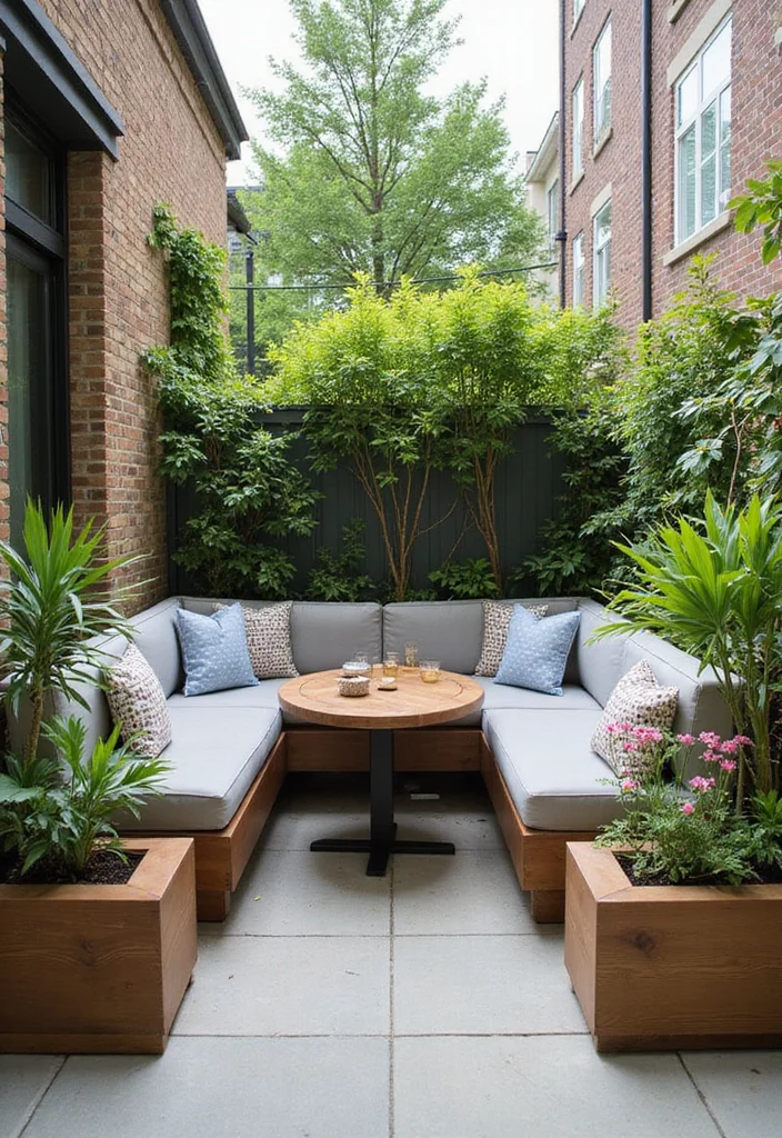 12 Elevated Backyard Ideas for Terraced Useful Levels - 7. Multi-Functional Seating Areas