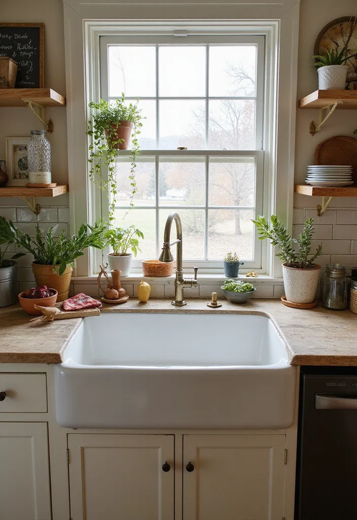 12 Farmhouse Kitchen Sink Ideas for Functional Rustic Style - 11. Farmhouse Sinks with Apron Details