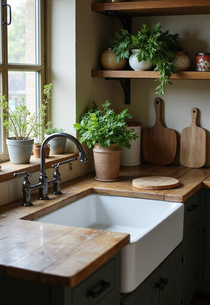 12 Farmhouse Kitchen Sink Ideas for Functional Rustic Style - 8. Deep Basin Sinks