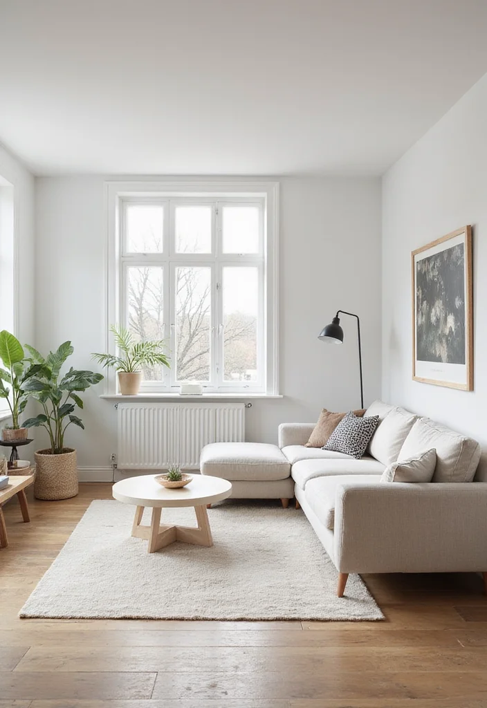 12 Florida Living Room Ideas for Bright Airy Comfort - 10. Minimalist Decor