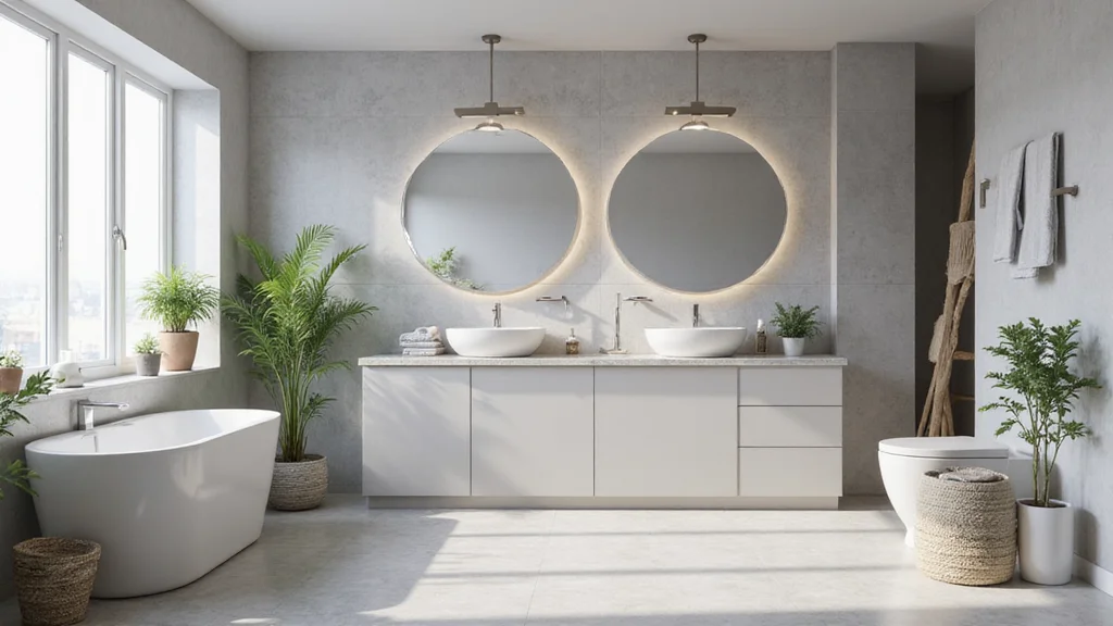 12 Grey Floor Bathroom Ideas for Clean Neutral Balance