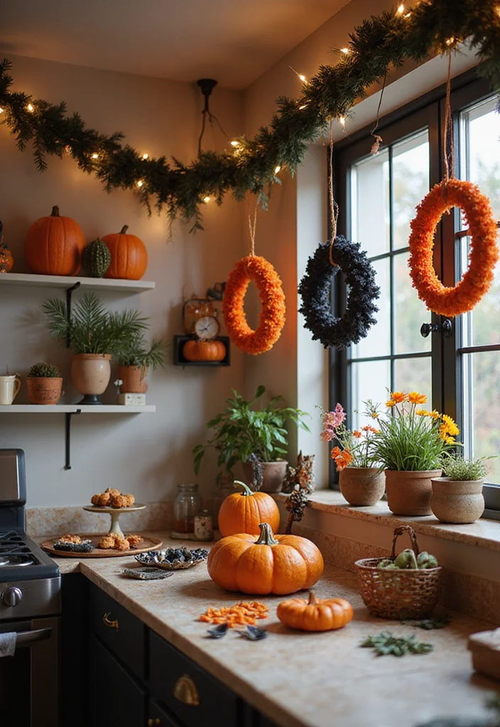 12 Halloween Kitchen Decor Ideas for Fun Seasonal Touches - 11. DIY Halloween Decor