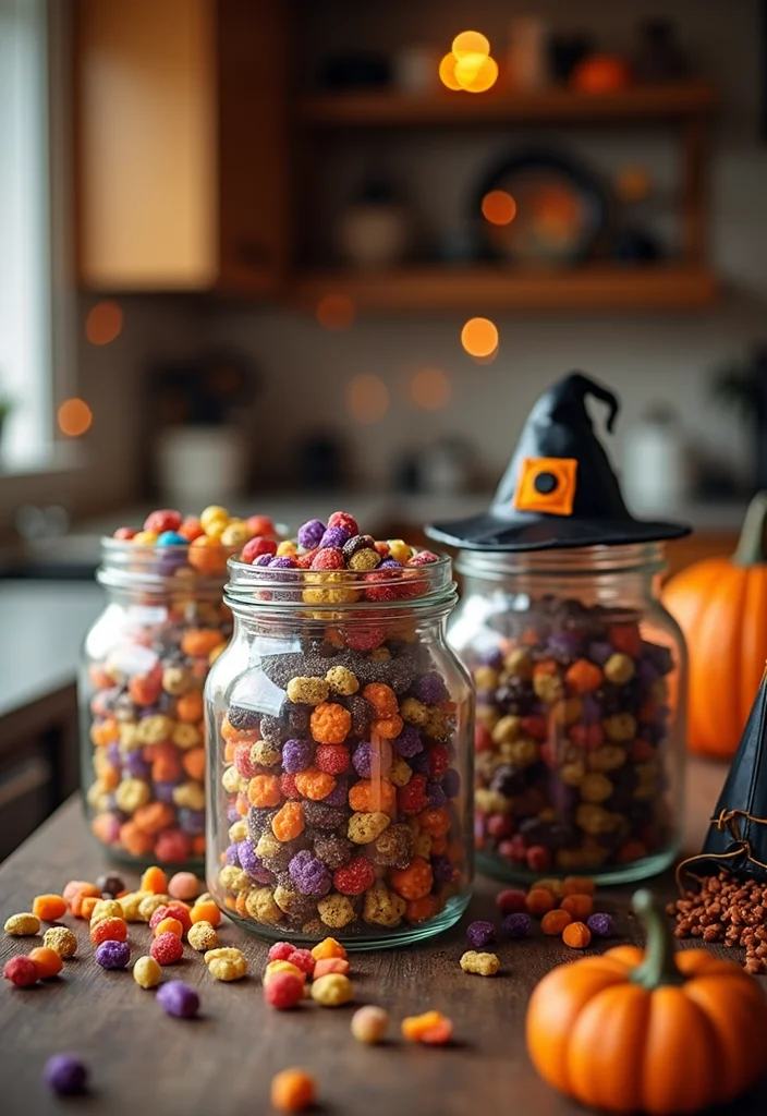 12 Halloween Kitchen Decor Ideas for Fun Seasonal Touches - 5. Spooky Cookie Jars
