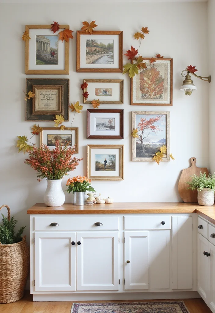 12 Kitchen Gallery Wall Ideas for Personalized Stylish Displays 74 12 Kitchen Gallery Wall Ideas for Personalized Stylish Displays - 8. Seasonal Decor Swaps