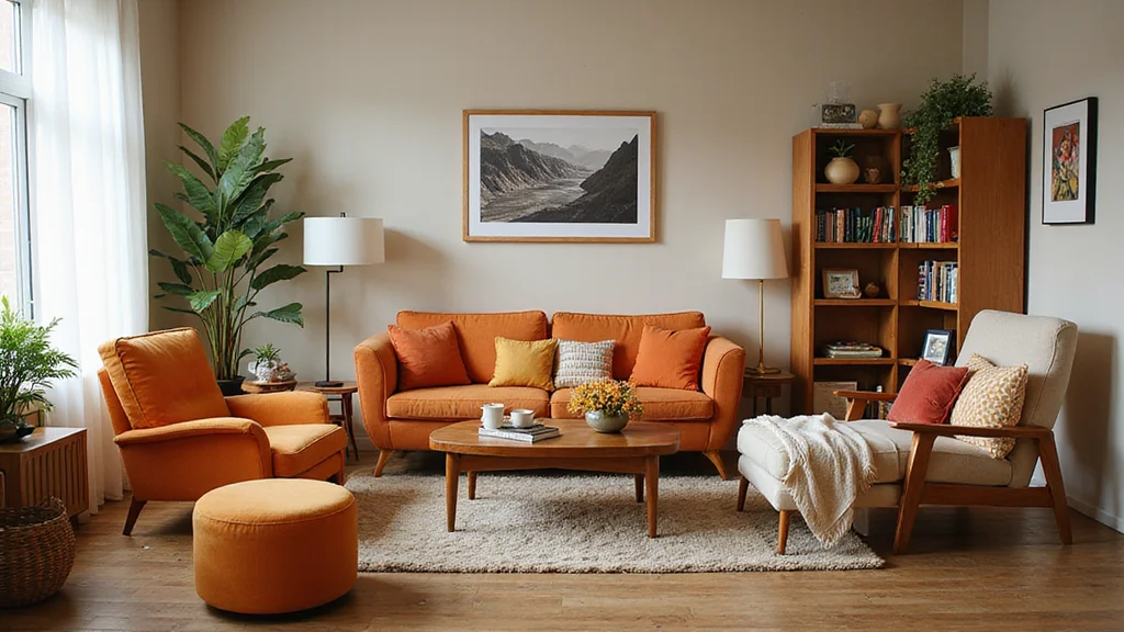 12 Modern Vintage Living Room Ideas for Trendy Retro Mix