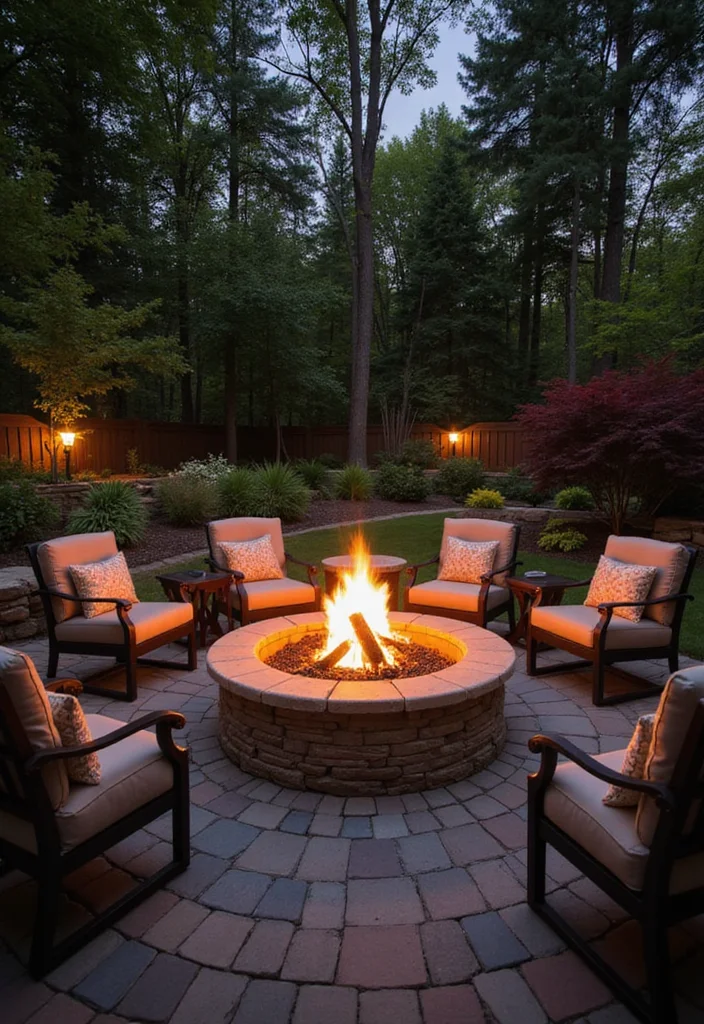 12 Palm Springs Backyard Ideas for Chic Desert Style - 5. Fire Pits as Focal Points