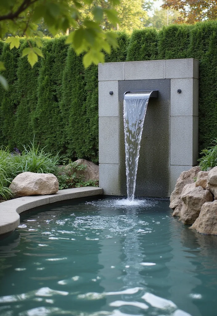 12 Palm Springs Backyard Ideas for Chic Desert Style - 6. Water Features for Serenity