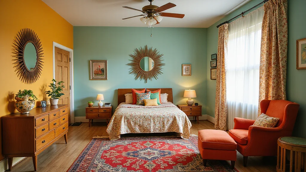 12 Retro Bedroom Ideas for Playful Vintage Style