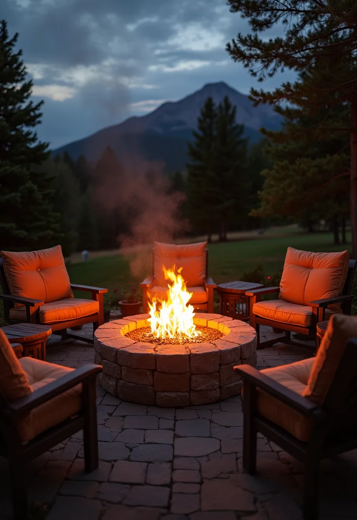 12 Small Backyard Seating Ideas for Cozy Functional Areas 56 12 Small Backyard Seating Ideas for Cozy Functional Areas - 6. Fire Pit Seating