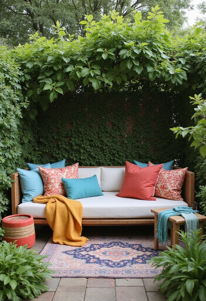 12 Small Backyard Seating Ideas for Cozy Functional Areas 78 12 Small Backyard Seating Ideas for Cozy Functional Areas - 8. Outdoor Daybeds