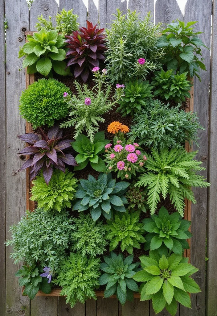 12 Small Backyard Wall Ideas for Privacy and Design 1 12 Small Backyard Wall Ideas for Privacy and Design - 1. Vertical Garden Wall for Instant Greenery