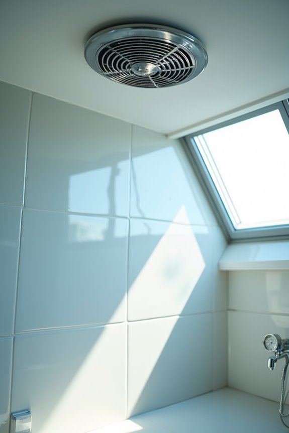 bathroom fan disrupts air balance