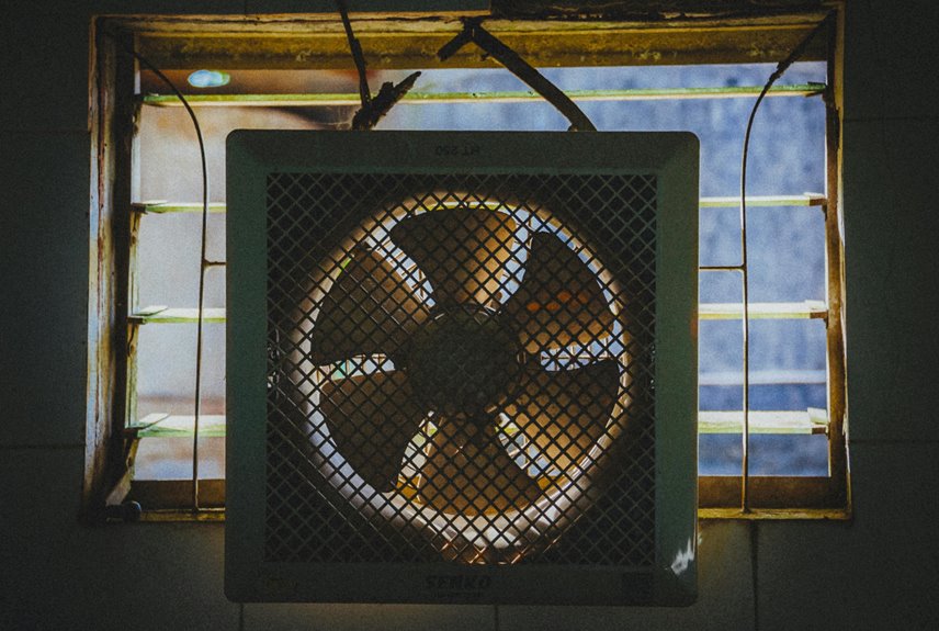 bathroom fans reduce humidity not temperature