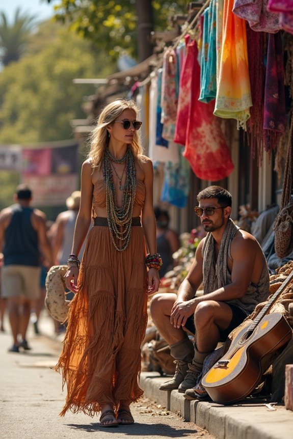 bohemian and hippie authentic self expression