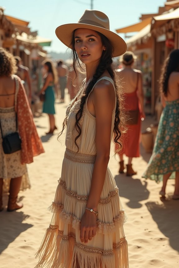 boho chic polished bohemian fusion