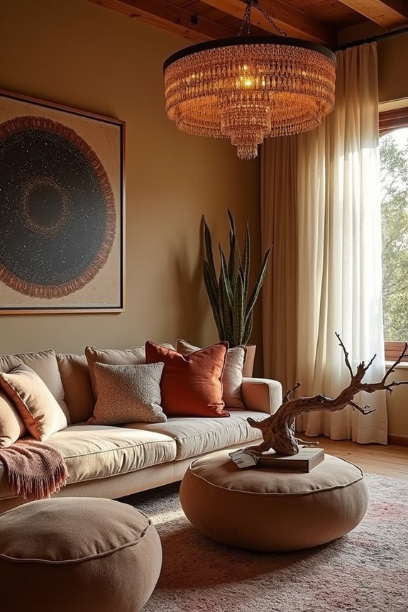 boho meets art deco cosmic