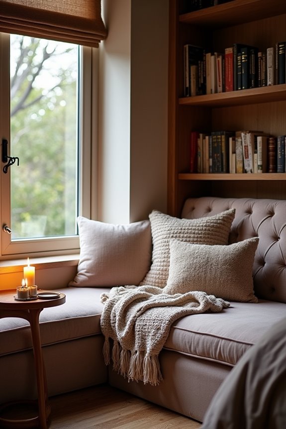 cozy window seat retreat