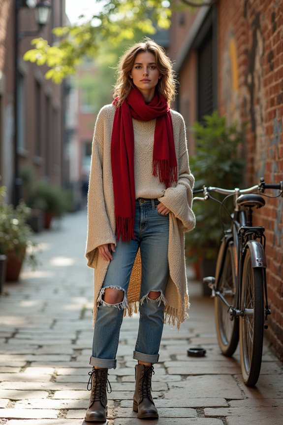 grunge reshaped bohemian style