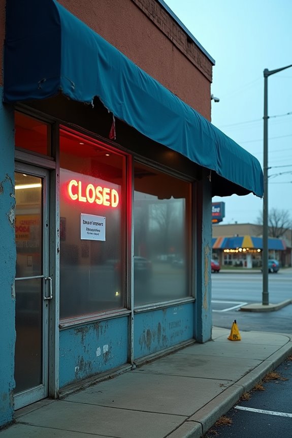 independence and blue springs closures