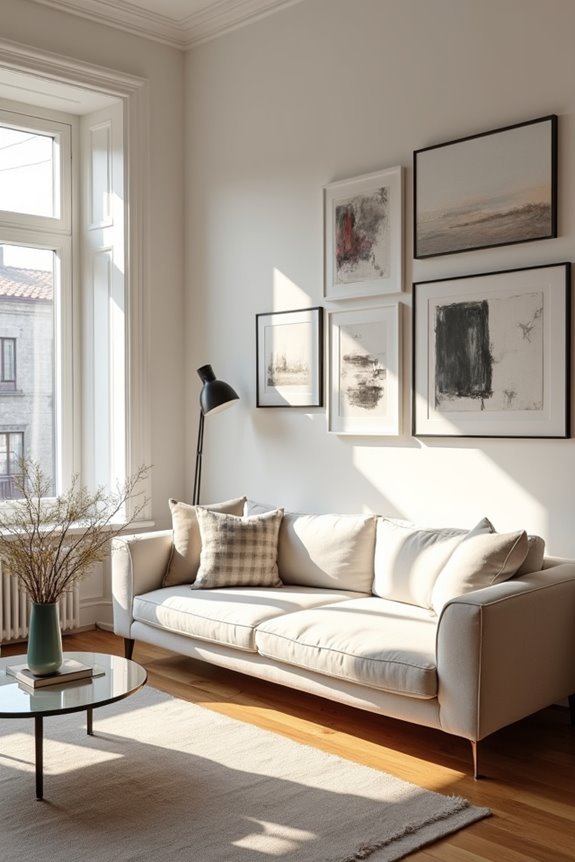 living room vs hyphen usage