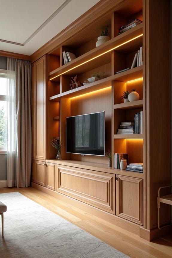shelving built ins architectural balance
