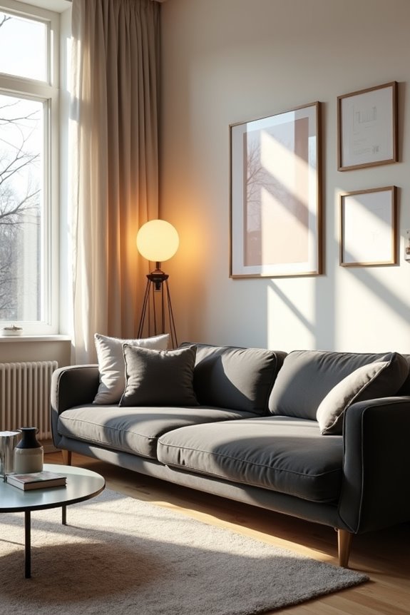 two separate words living room