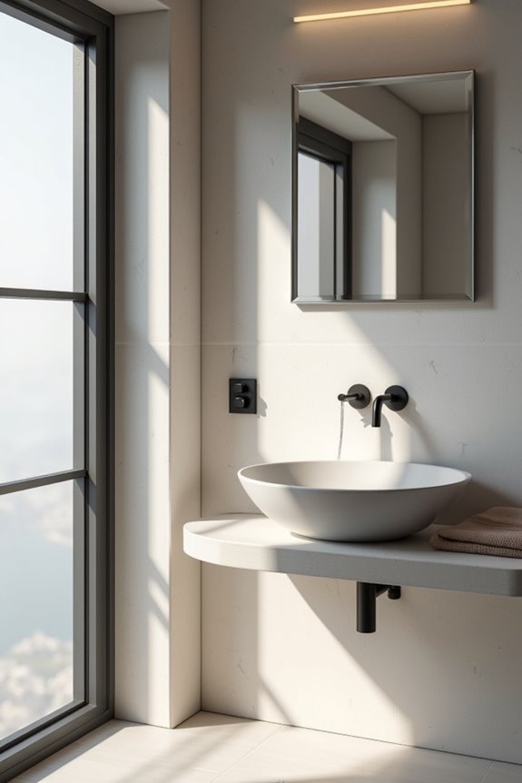 wall vs door towel placement options