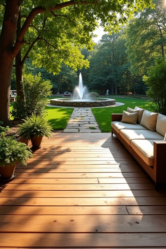 wood vs composite deck roi choice